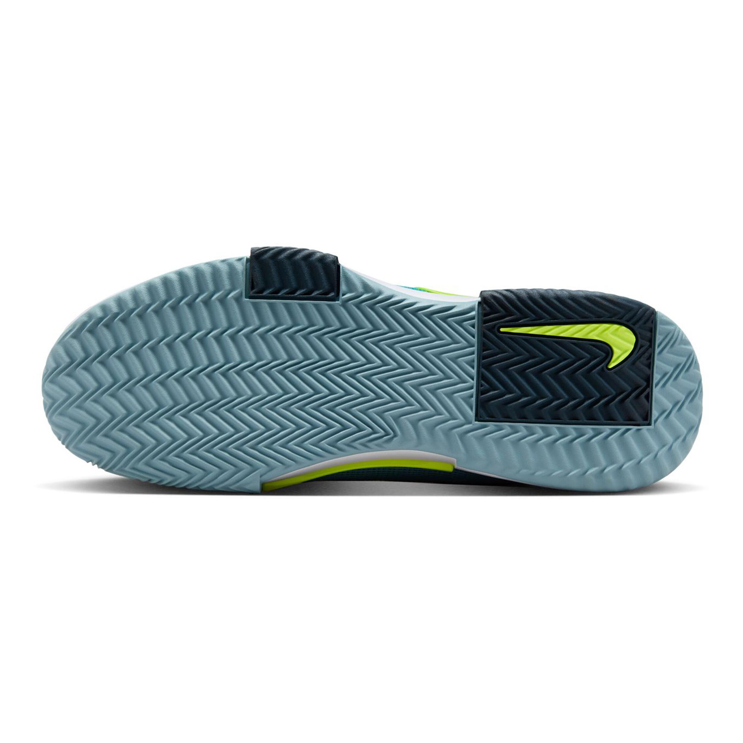 Nike Zoom GP Challenge 1 Chaussure Terre Battue Hommes - Turquoise , Bleu Foncé