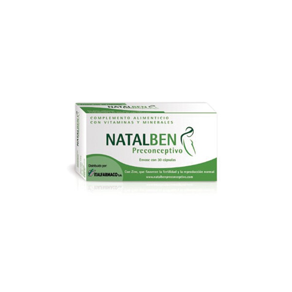Natalben Preconceptivo 30 cápsulas