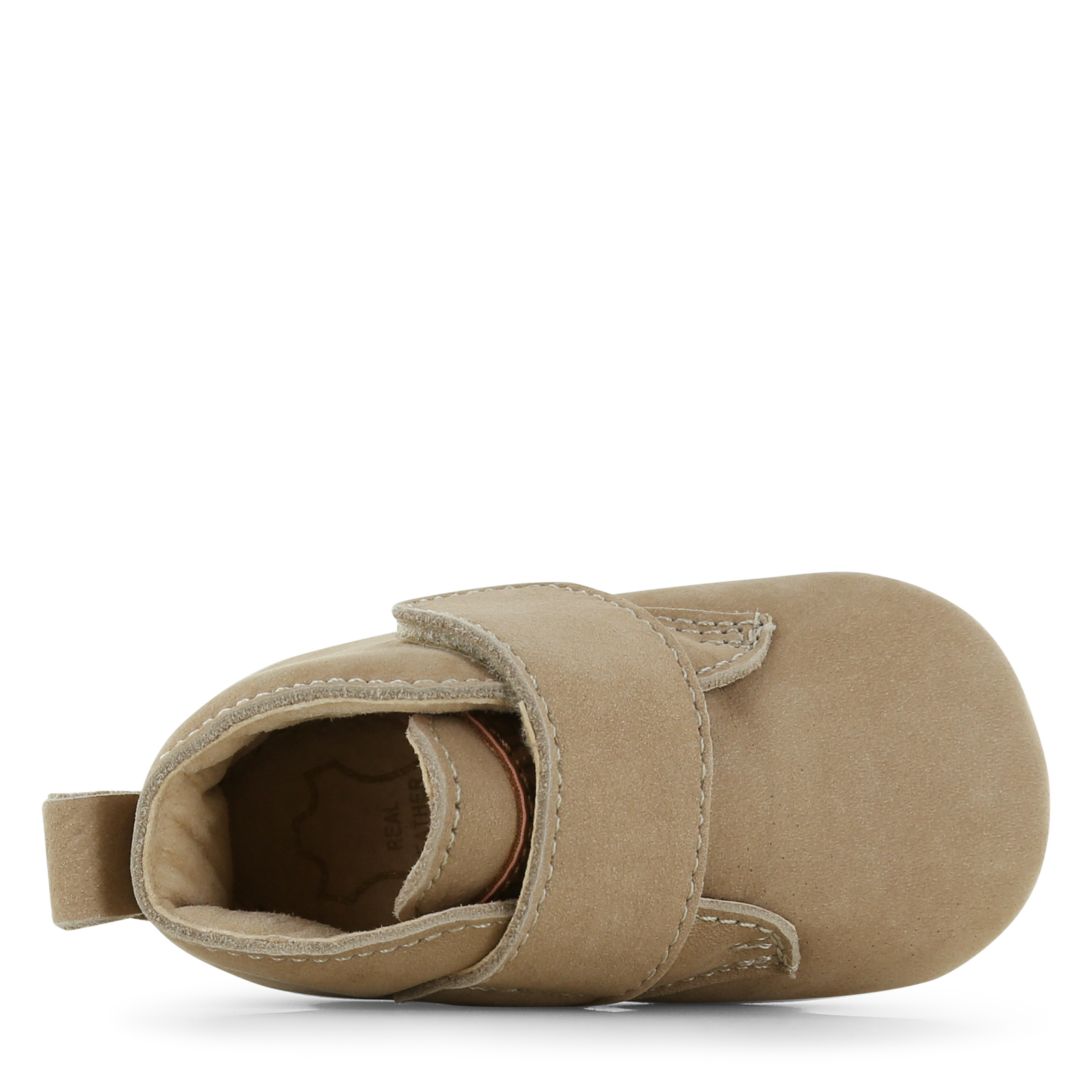 Shoesme Newborn beige Pantoffel Klettband