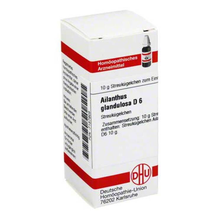 DHU Ailanthus gland. D 6 Globuli, 10 g