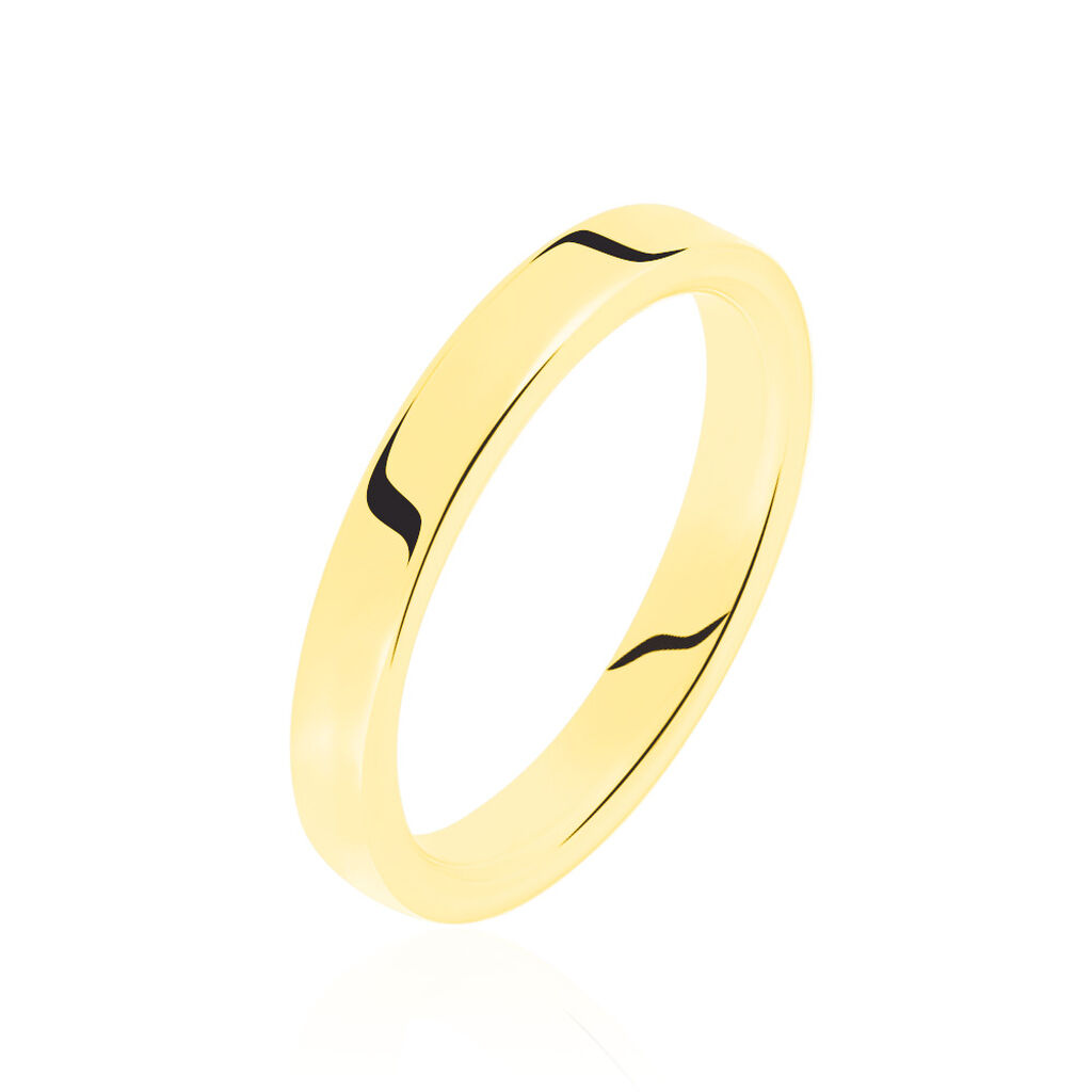 Alliance Gaia Ruban Plat Or Jaune