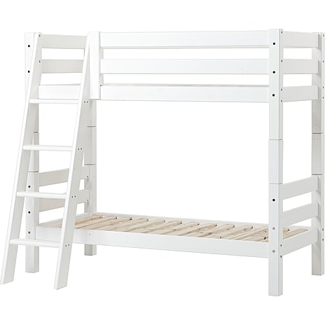Hoppekids ECO Luxury køjeseng med skrå stige 70x160 cm