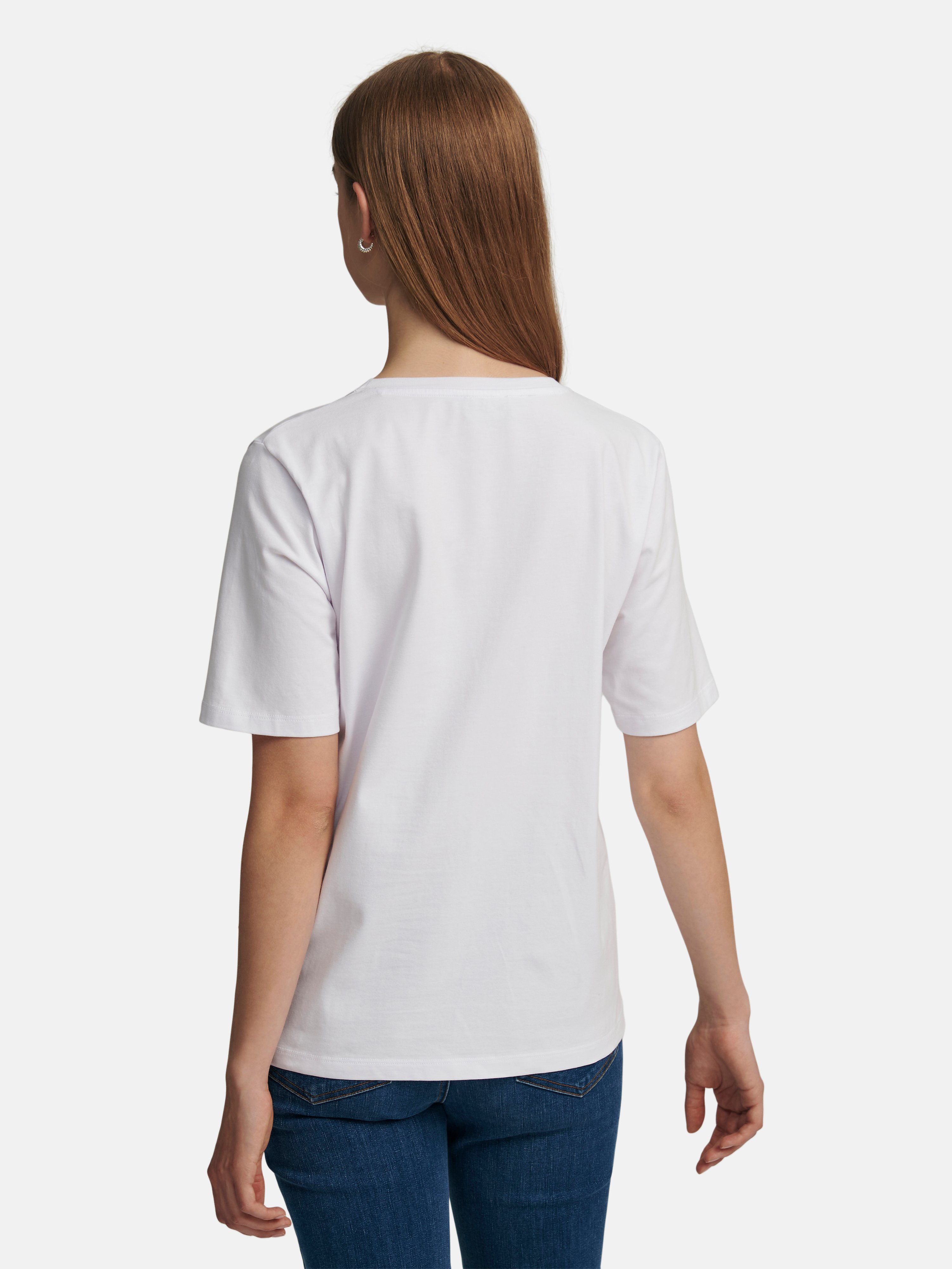Rundhals-Shirt