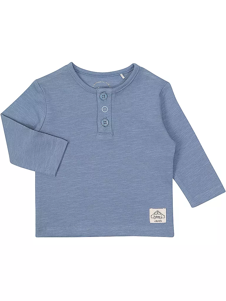 S.OLIVER Baby Langarmshirt  blau