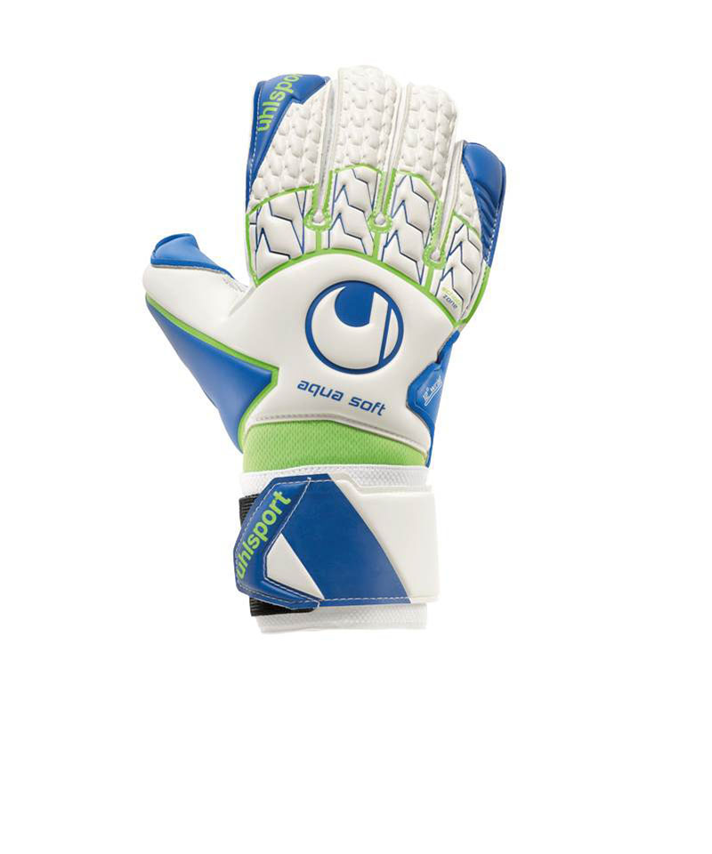 uhlsport Aquasoft Torwarthandschuh Weiss F01