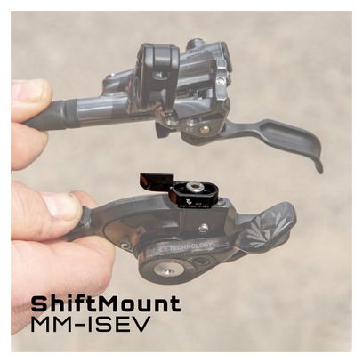 Collier Wolf Tooth ShiftMount MM-ISEV pour Commande de Vitesse Sram MatchMaker et Frein Shimano I-Spec EV