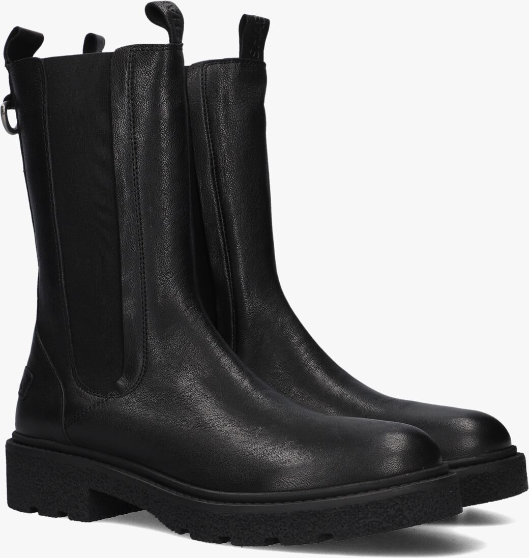 zwarte shabbies chelsea boots jacy shelly