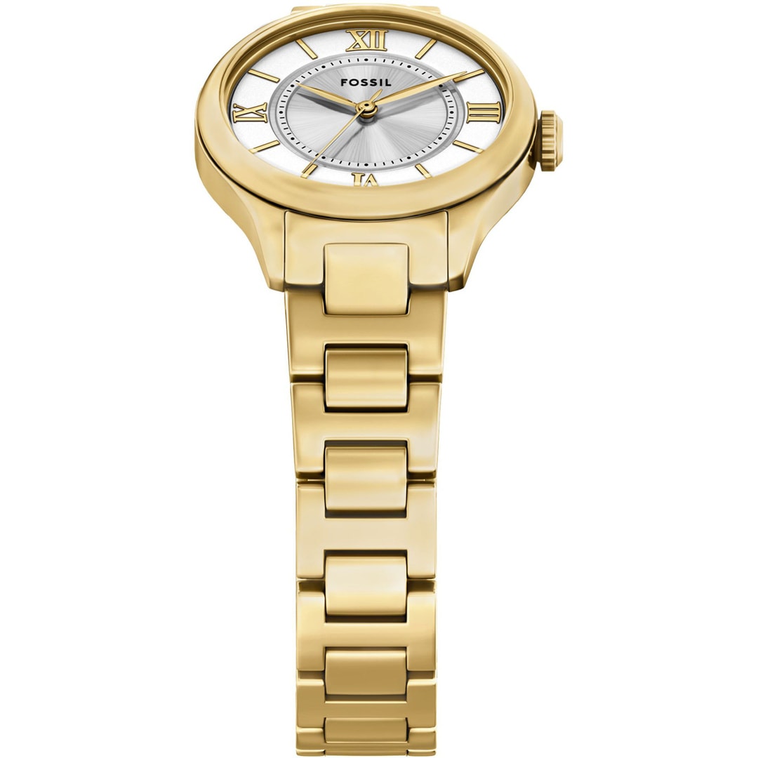 Fossil Gilmore Goldig / Silbrig 28mm