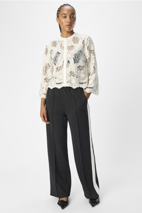 Object beige dames blouse