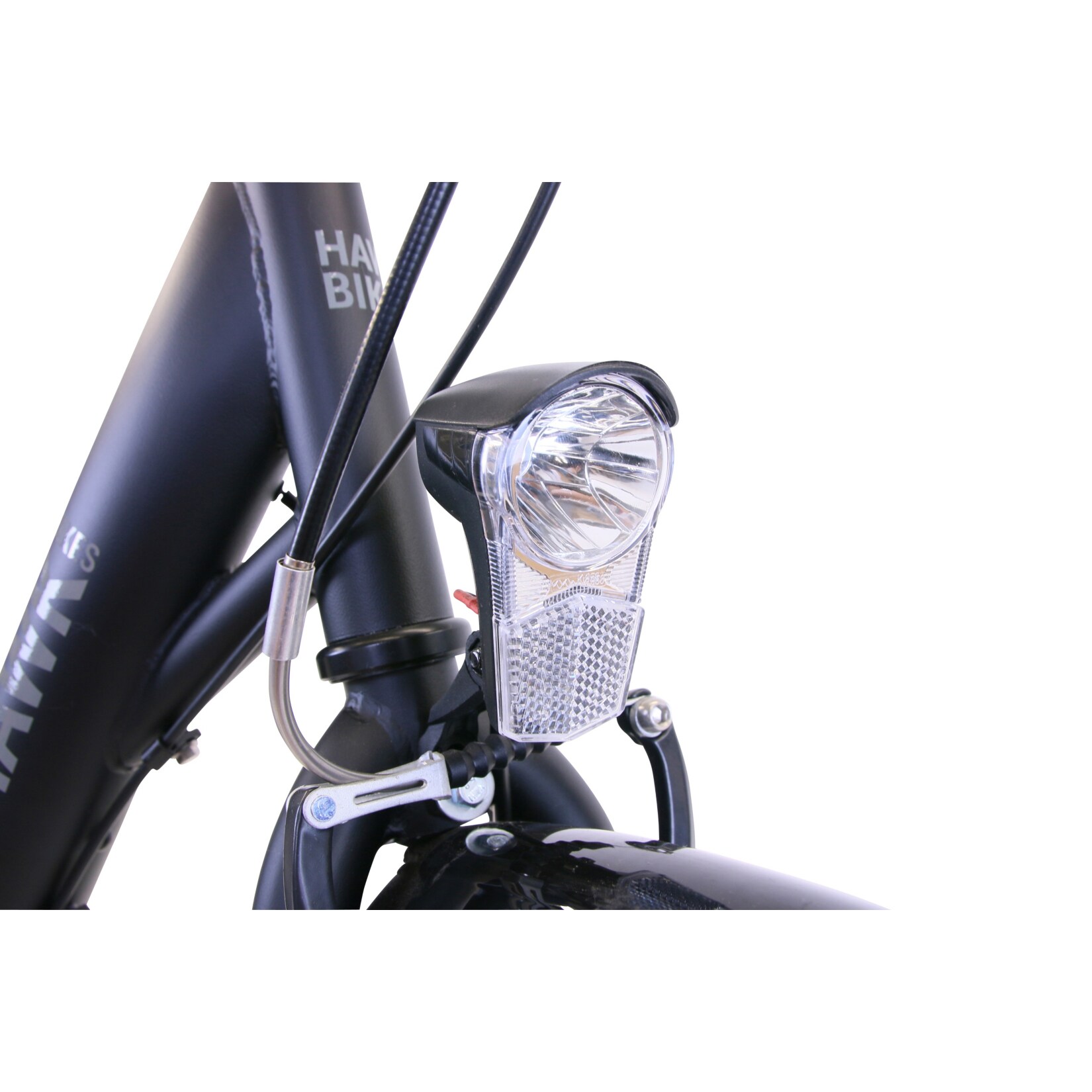 HAWK City Wave Premium Plus Black Damen 26 Zoll - Fahrrad mit 3-Gang Shimano Nabenschaltung, Beleuchtung & Ergogriffen