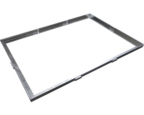 Wolfa frame 100x50 cm, inbouwhoogte 20 mm (voor rooster 99x49 cm)