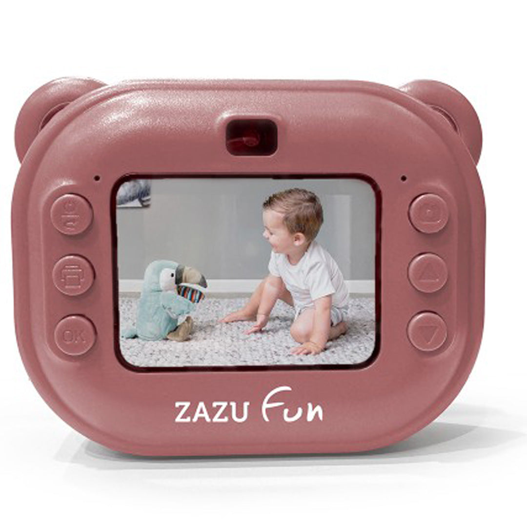 zazu kindercamera met thermische printer - roze