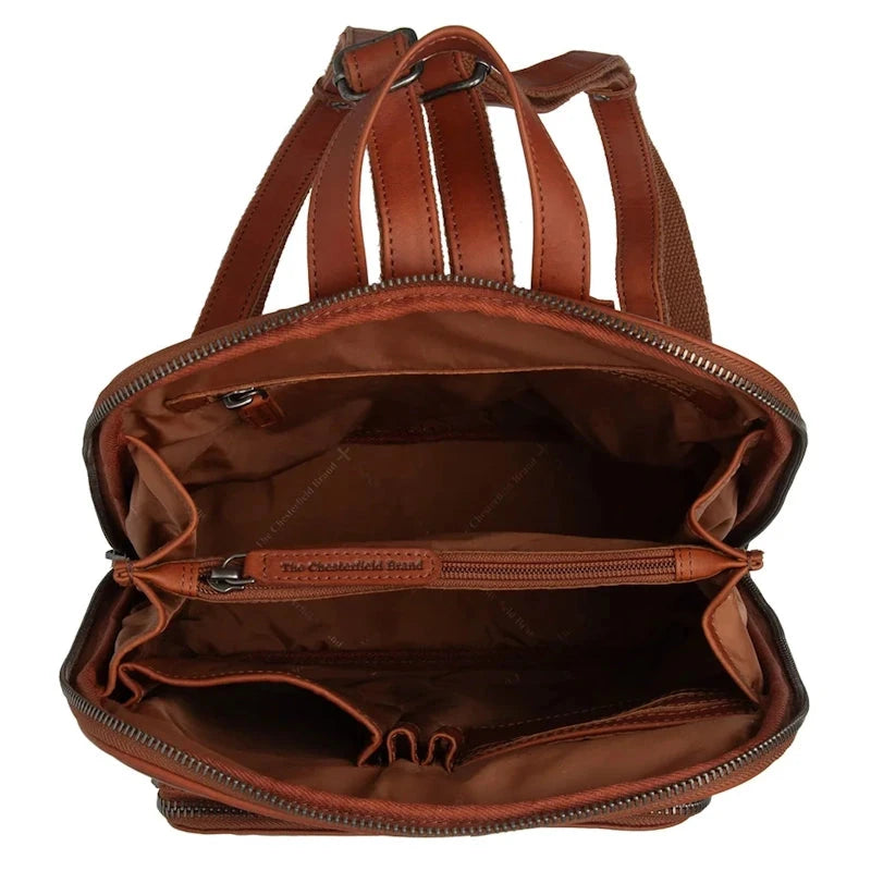 Chesterfield Brand Rugzak - Schoudertas Floran Cognac