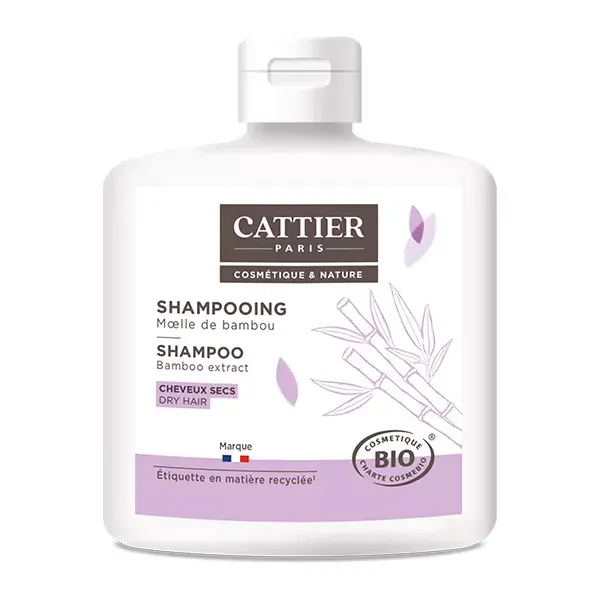Shampoo de Tutano de Bambu Orgânico Cattier 250ml