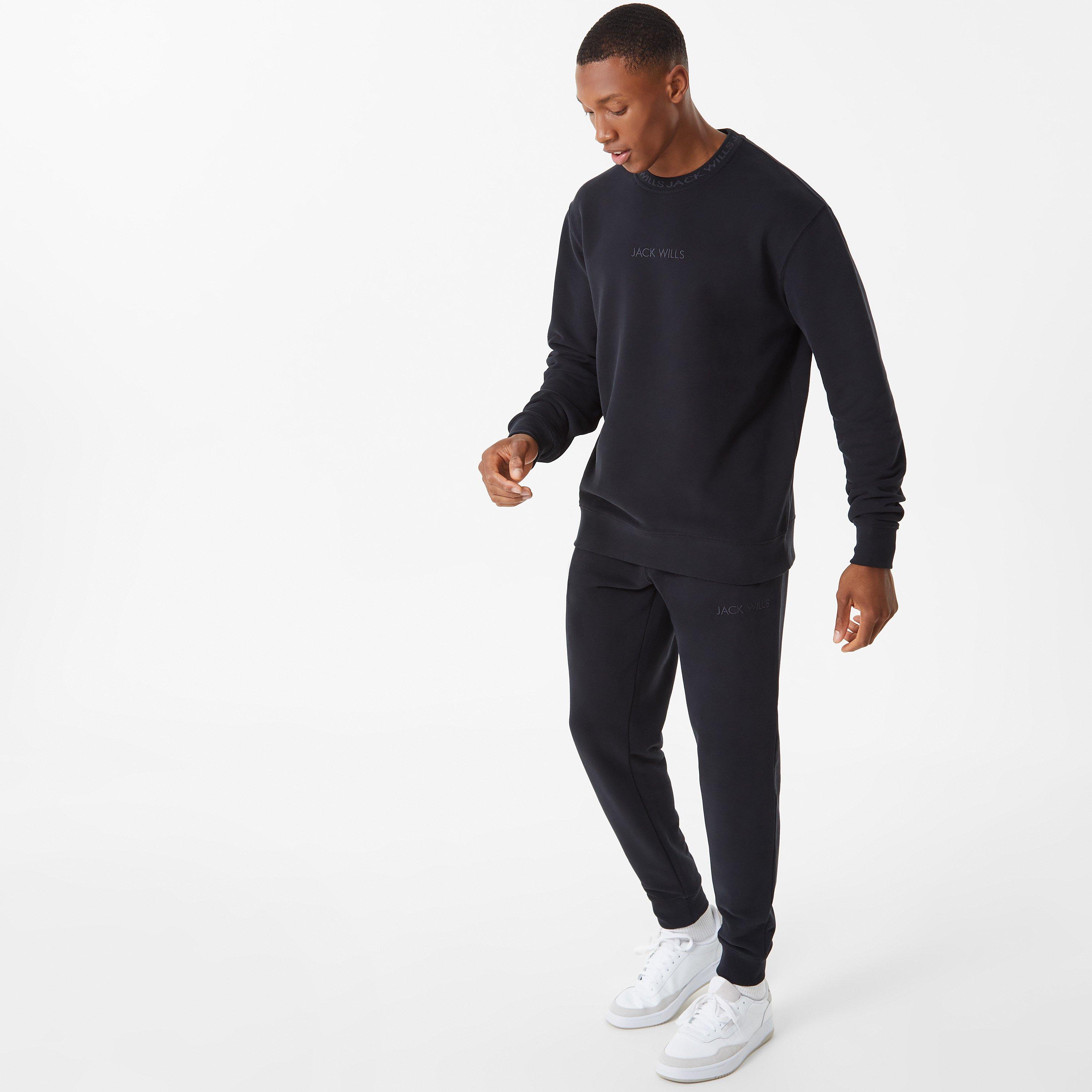 Jack Wills JW Jacquard Logo Joggers