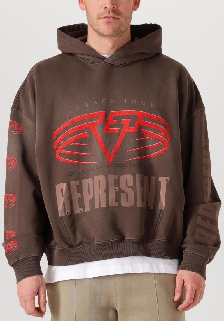 bruine represent trui living legacy tour hoodie