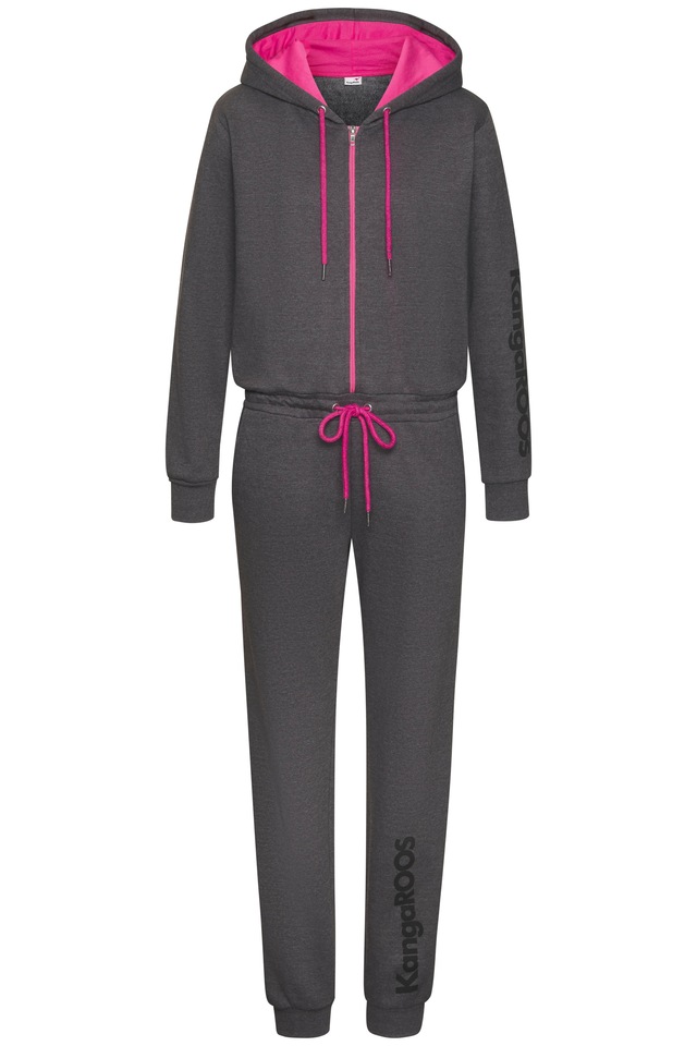 KangaROOS Jumpsuit , mit Logoprint am Bein