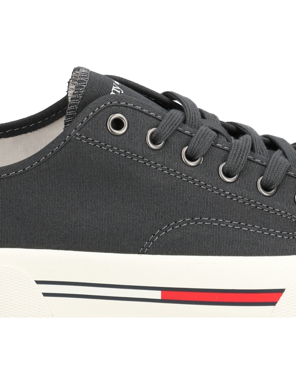 TOMMY JEANS LACE UP CANVAS COLOR