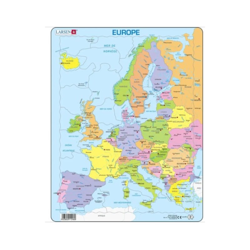 Puzzle 37 pièces - Europe politique