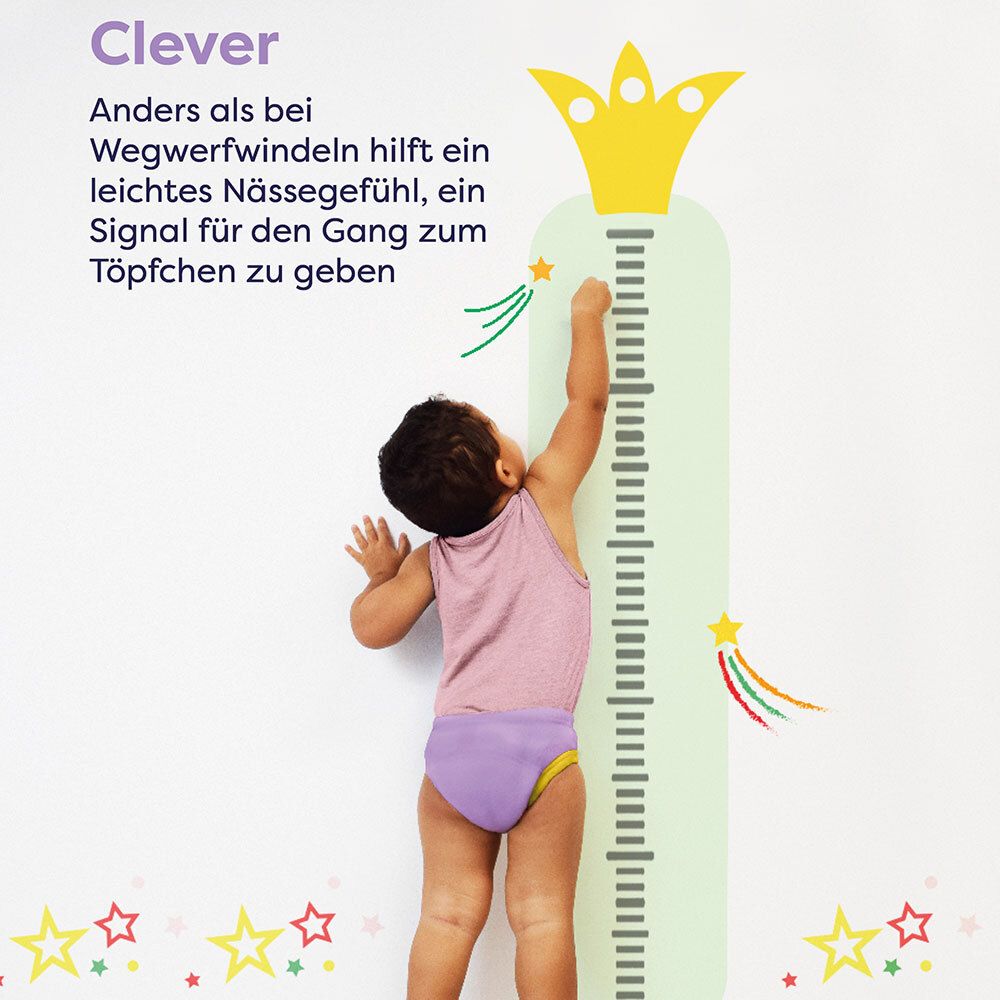 Bambino Waschbare Lernhöschen Revolutionäres Muster - Himmel