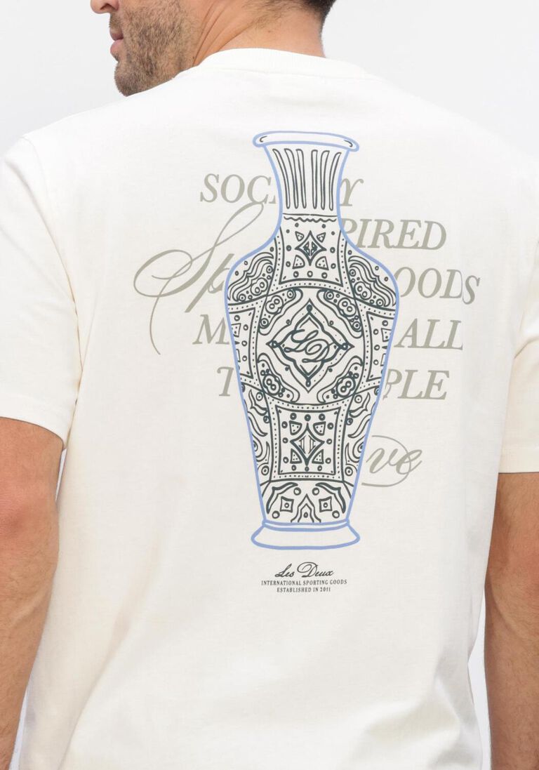 ecru les deux t-shirt ben faience t-shirt