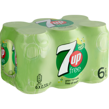 7Up Zero Sugar 6 x 330ml