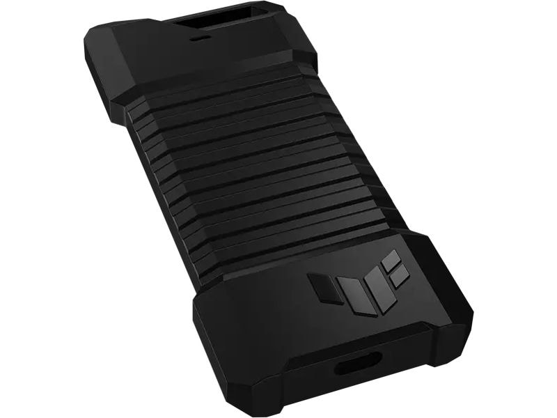 ASUS Externes Gehäuse TUF Gaming A1 (ESD-T1A) M.2 SSD Gehäuse USB-C 3.1 mit duale M.2 NVMe PCIe- und SATA-Schnittstellen