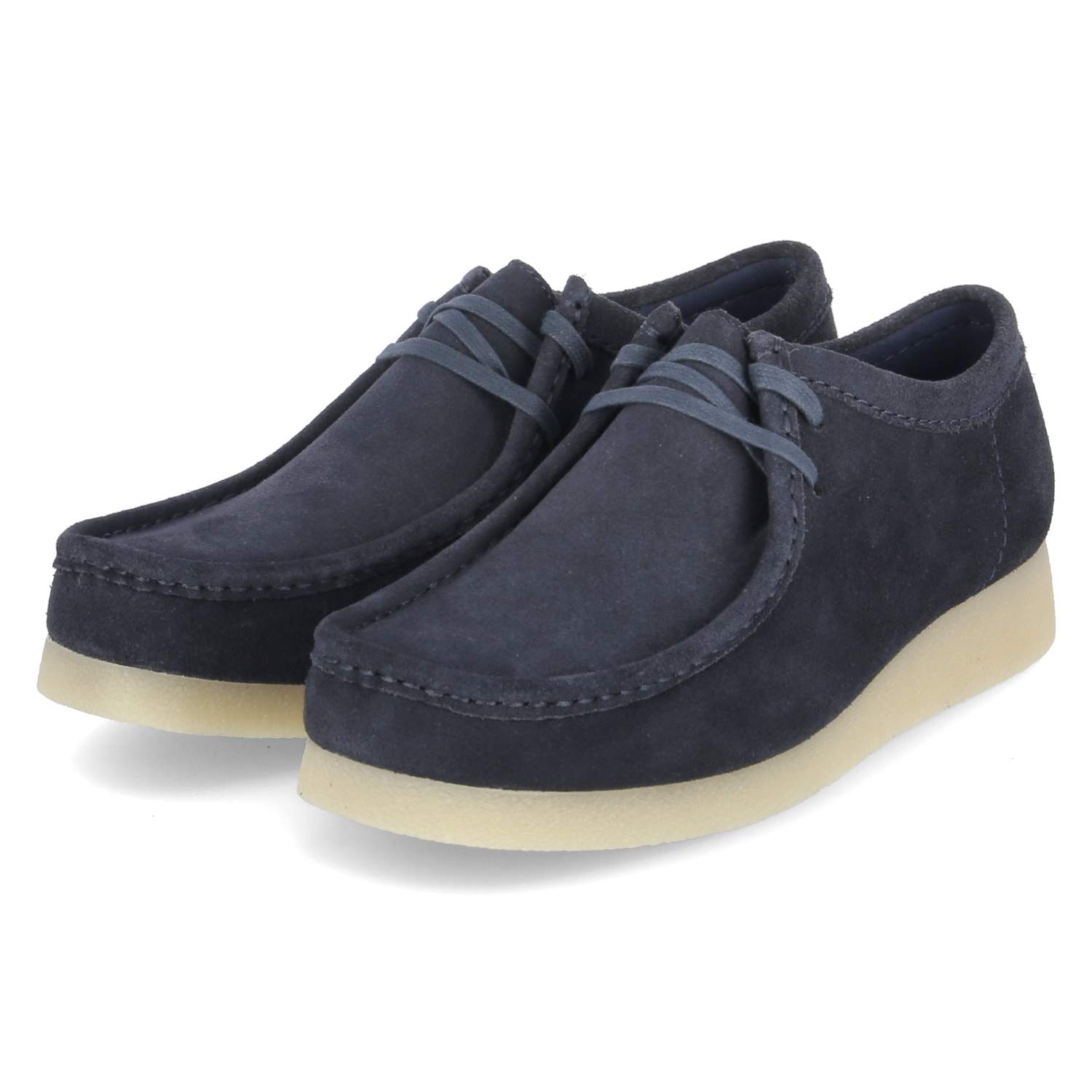 Clarks Halbschuhe WALLABEE EVO - navy