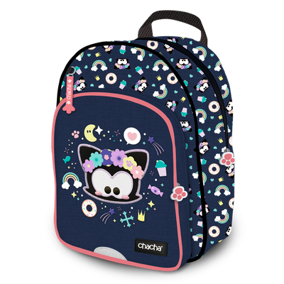 Sac à dos maternelle Chacha Kinky - 1 compartiment - bleu - Kid'Abord