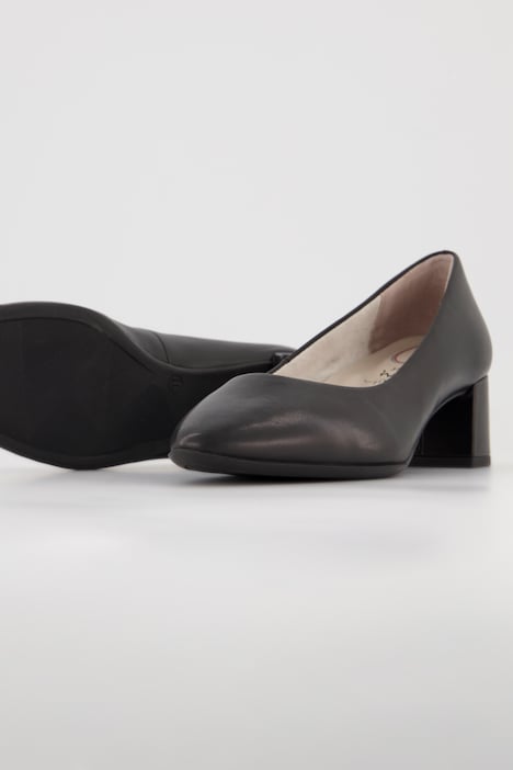Tamaris Leder-Pumps, Wechselfußbett, Komfortweite