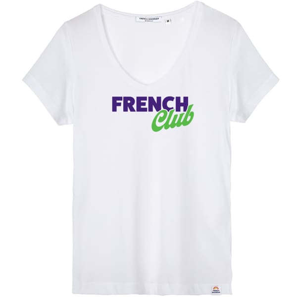 T-shirt FRENCH DISORDER DOLLY FRENCH CLUB W WHITE