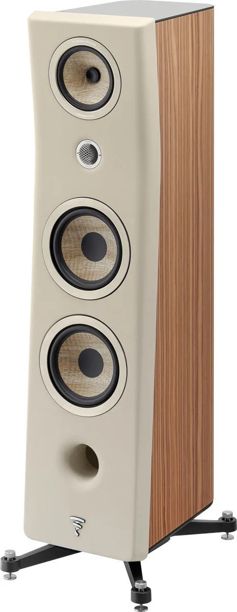 Focal Kanta N°3 Noyer / Ivoire (la paire) Enceintes colonne