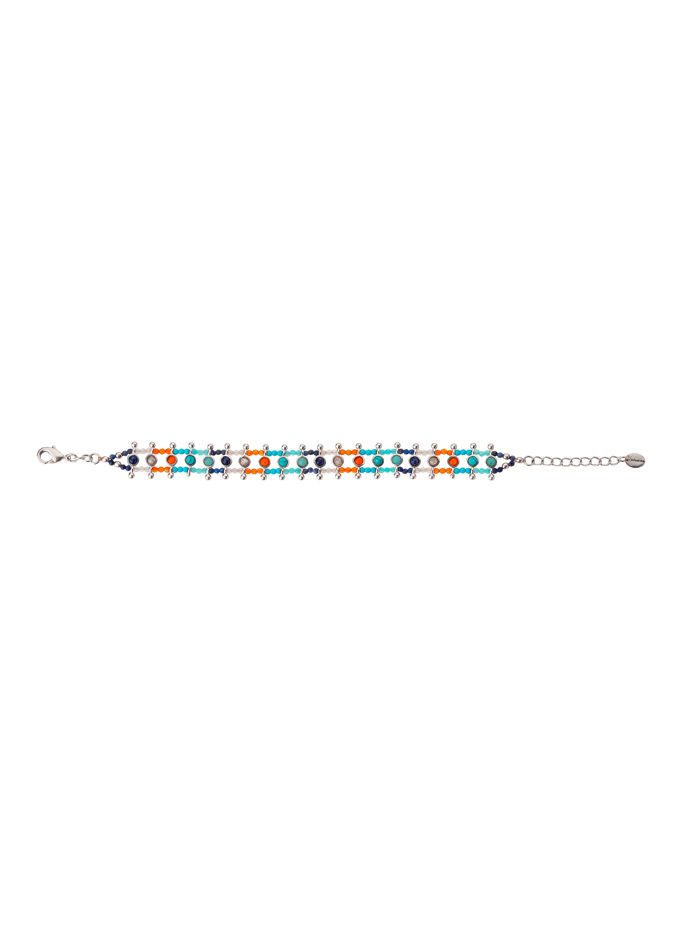 SIMONA - Bracelet en perles | Argent