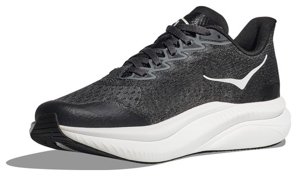 Chaussures Running Hoka One One Mach 6 Youth Noir Blanc Enfant