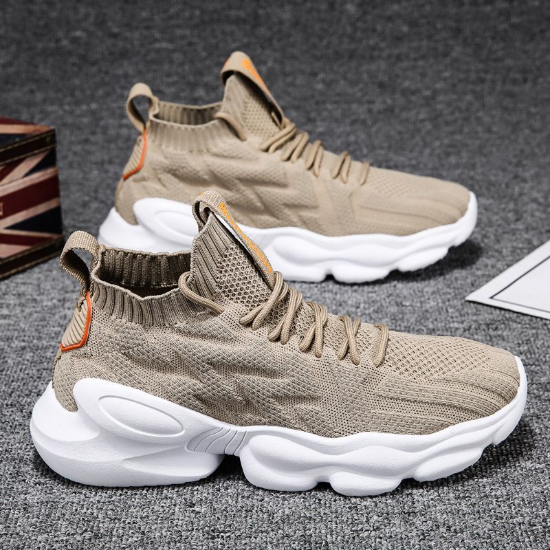 HANO - Platform gebreide sneakers