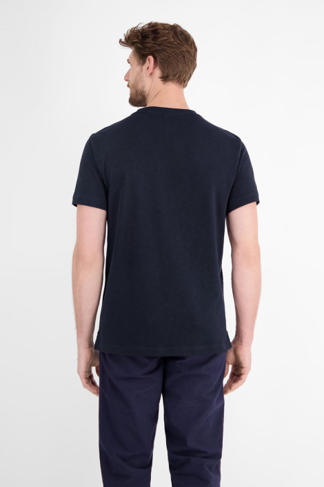 Lerros blauwe heren t-shirt