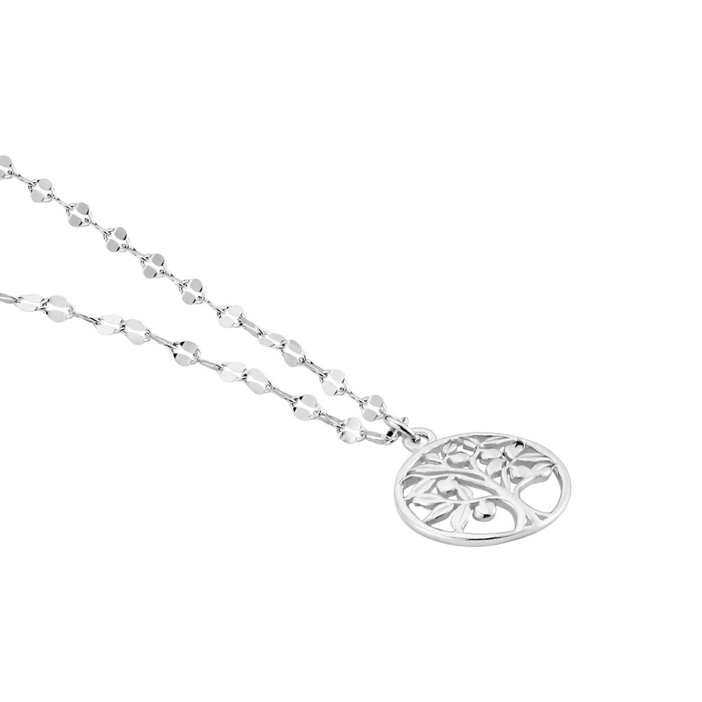 Collier Argent Blanc Buccinarie
