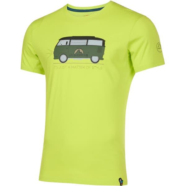 T-shirt escalade LA SPORTIVA VAN T-SHIRT M LIME PUNCH