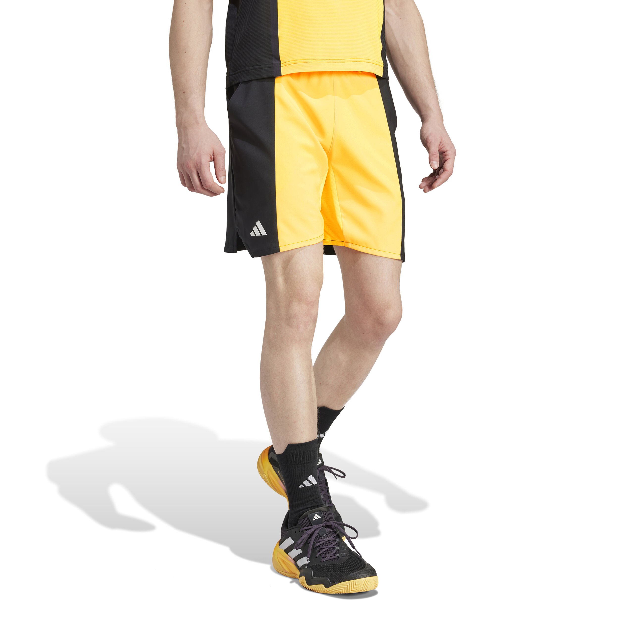 adidas Ergo 7in Shorts Hommes - Orange , Noir