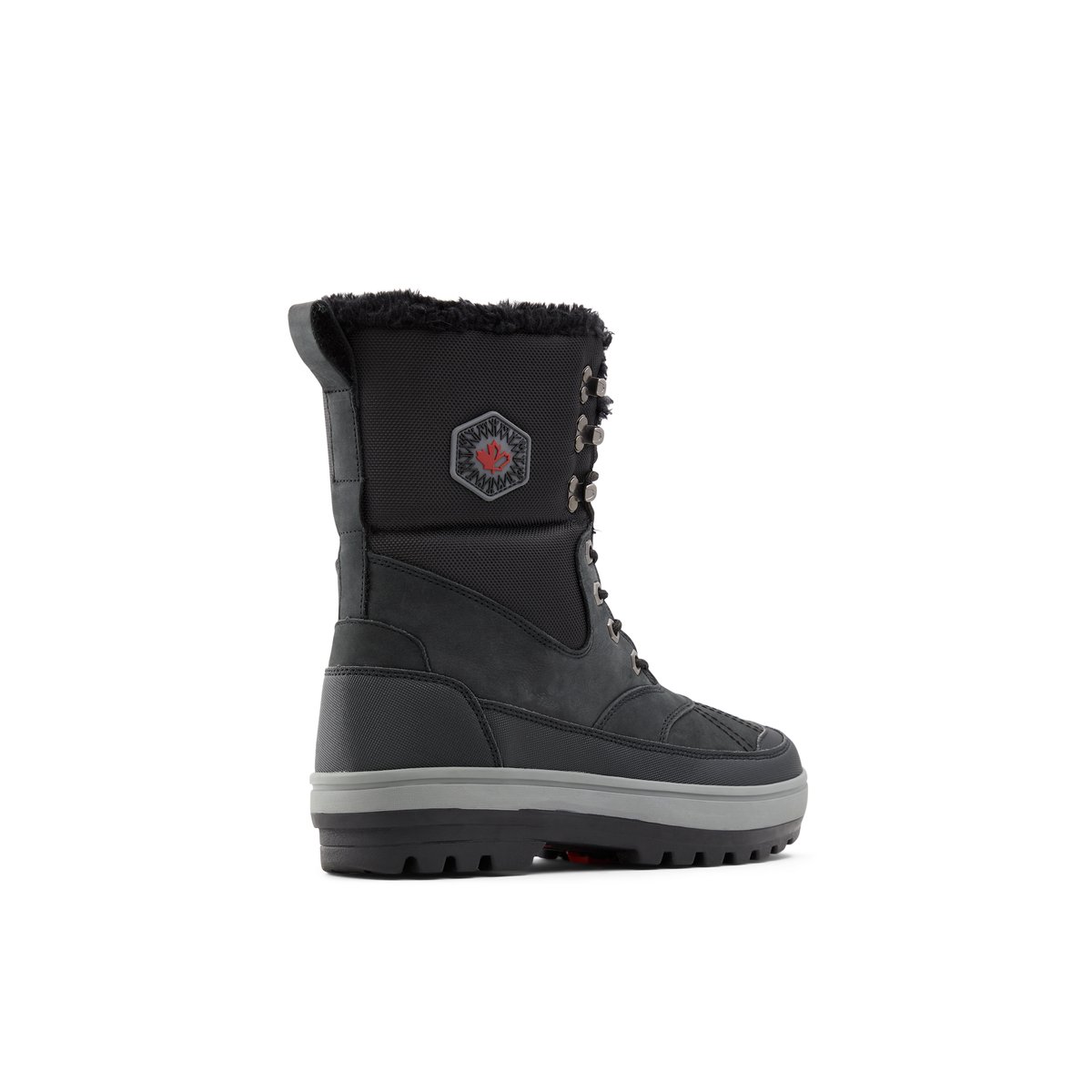 BANFF TRAIL-Ranald-Bottes d'hiver - Semelle tracteur - Noir