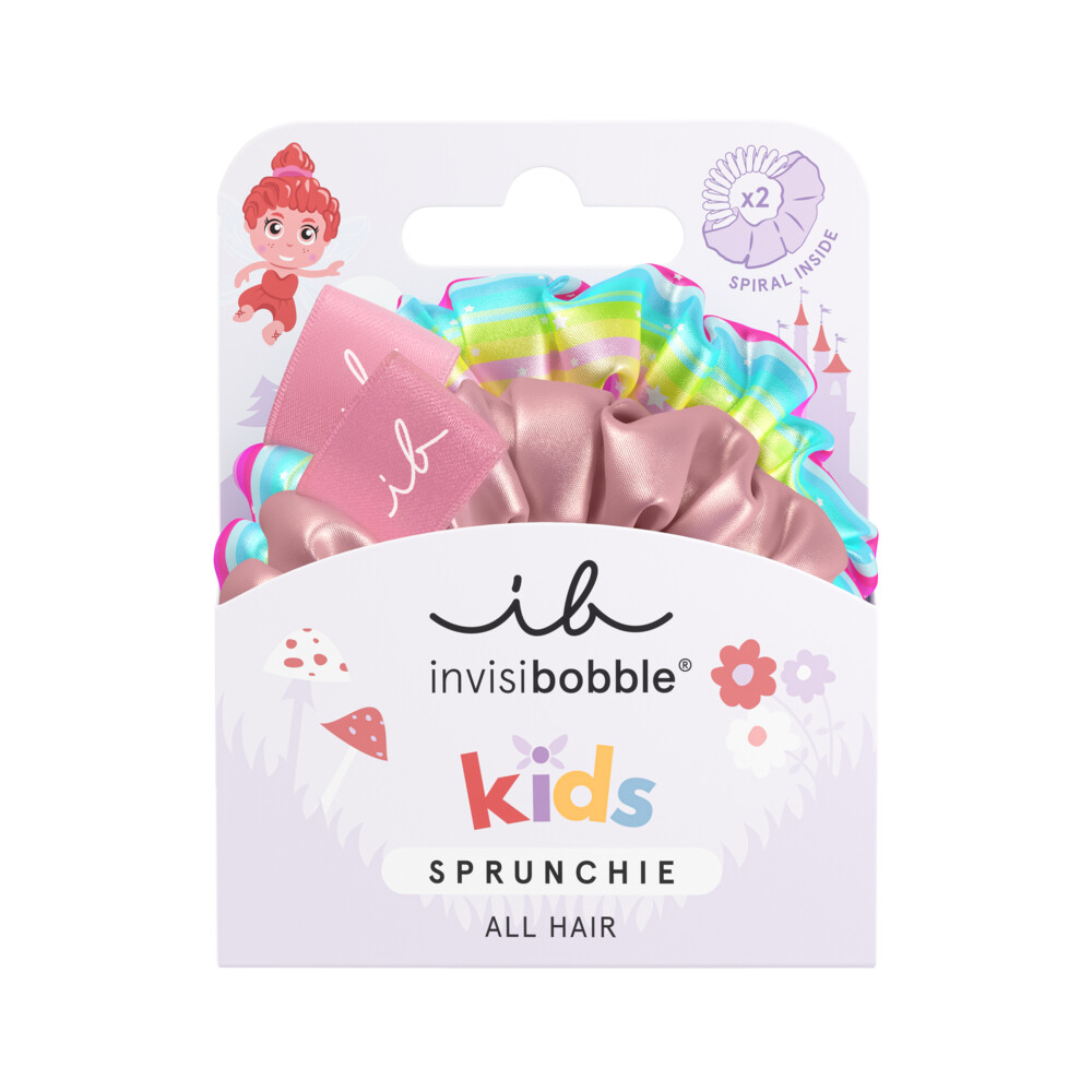 Invisibobble Kids Slim Sprunchie Too Good to Be Blue2 stuks