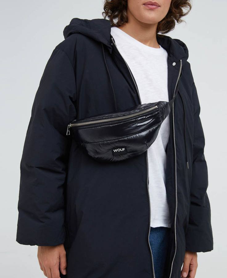 Wouf Black Glossy Waistbag