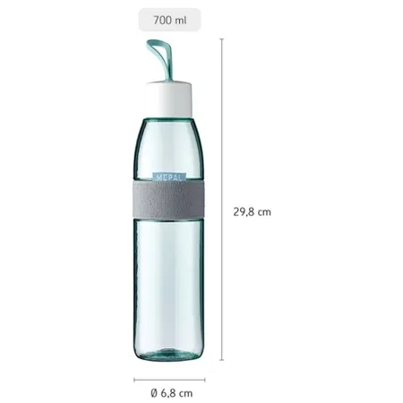 Mepal Trinkflasche Ellipse 700 ml - Nordic black