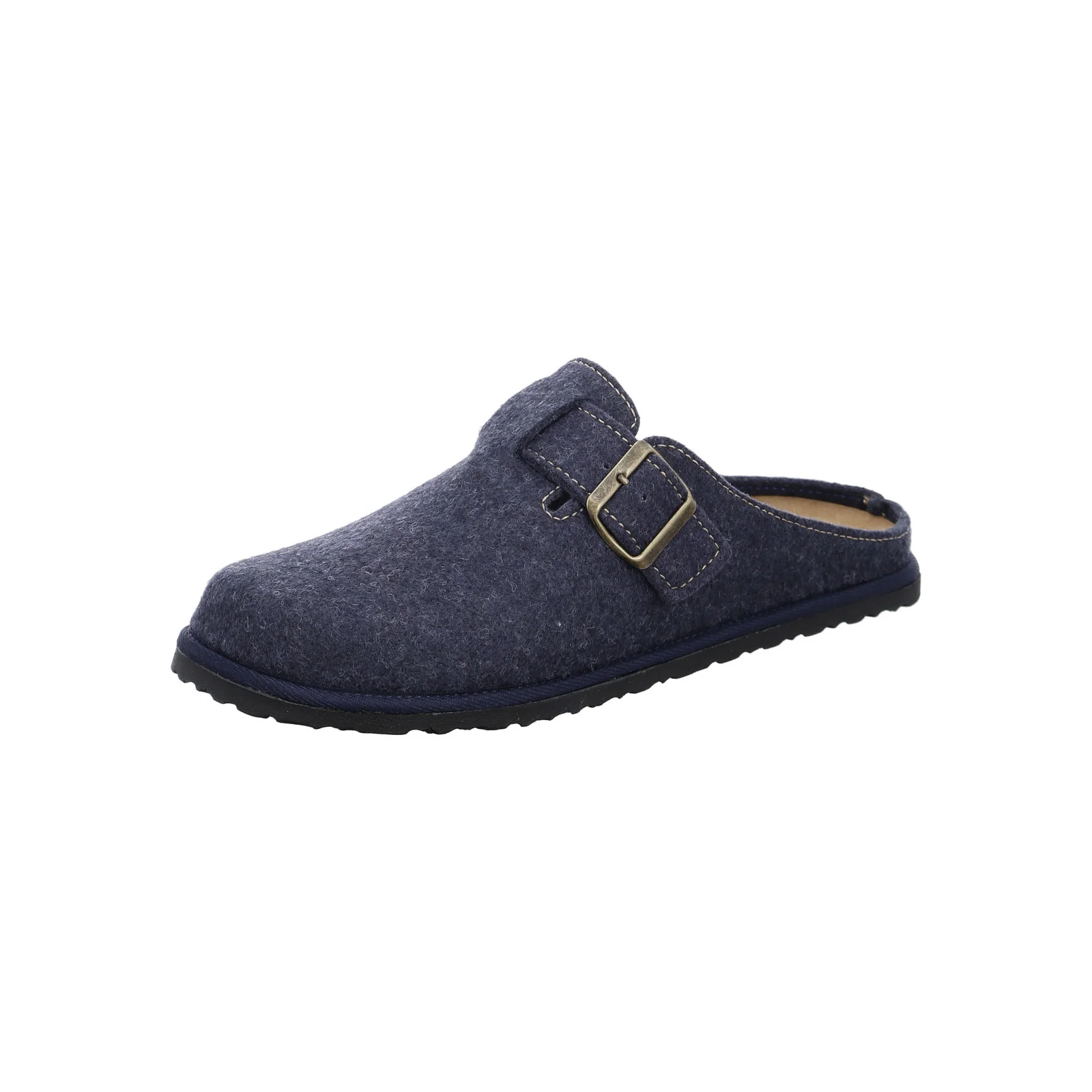 Hausschuh Elvio blau