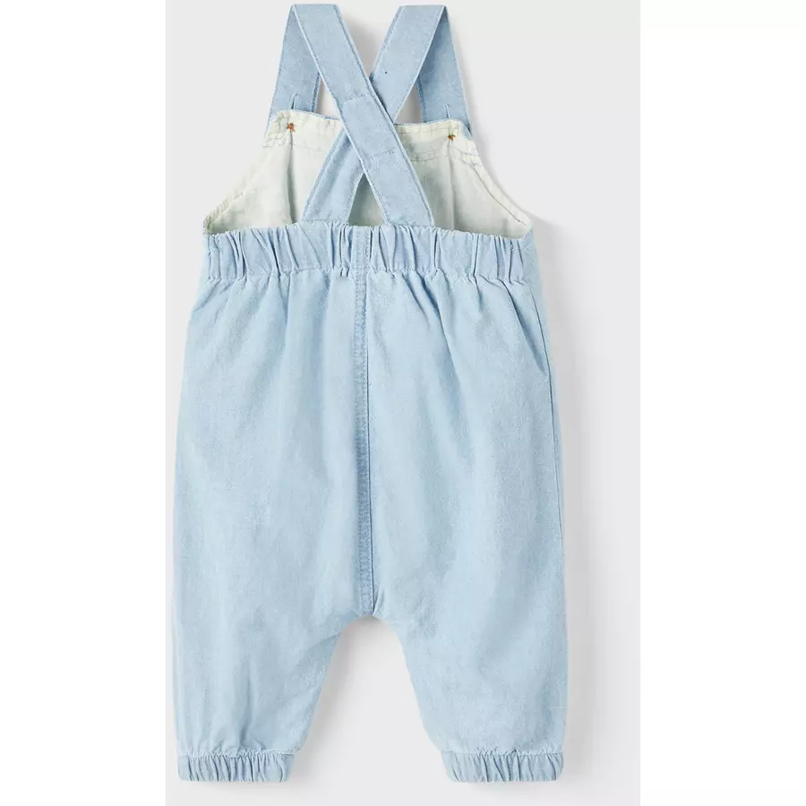 Lil'Atelier Latzhose Nbndaley Light Blue Denim