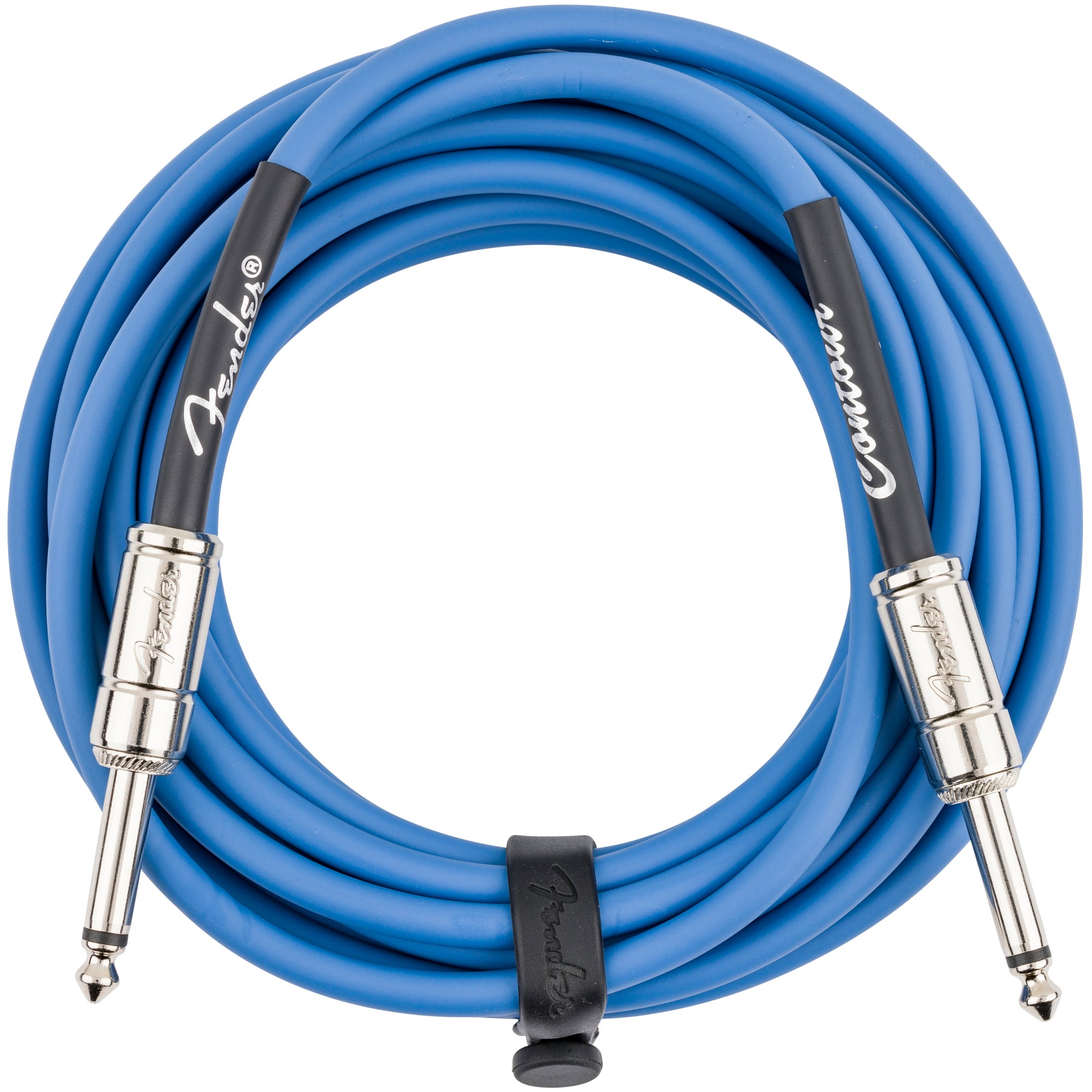 Fender Contour 18.6 ft Lake Placid Blue instrumentkabel 5,5 meter