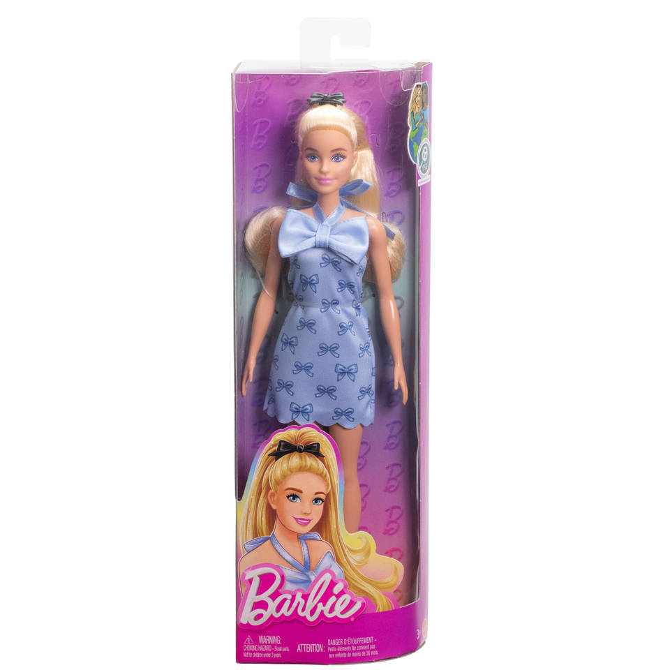 Barbie Fashionista Blue Bows pop