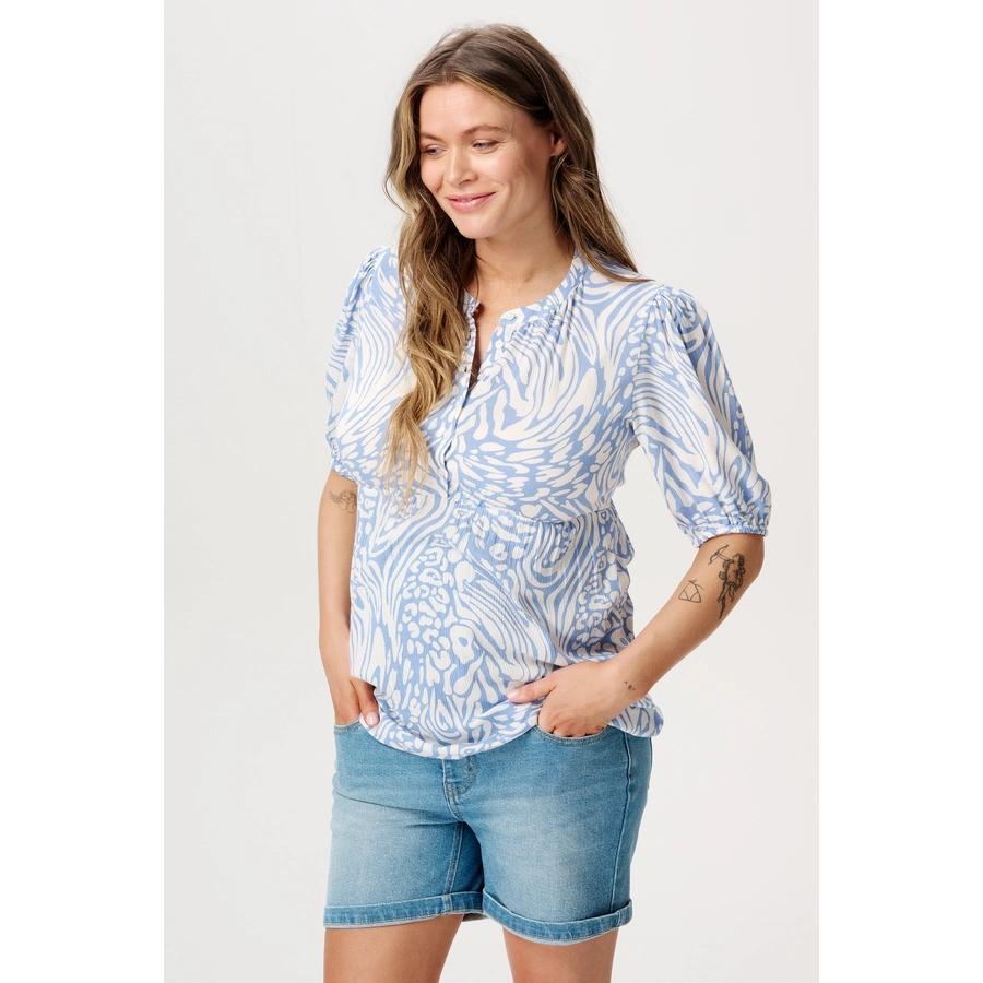 Noppies Bluse Kensi Cornflower