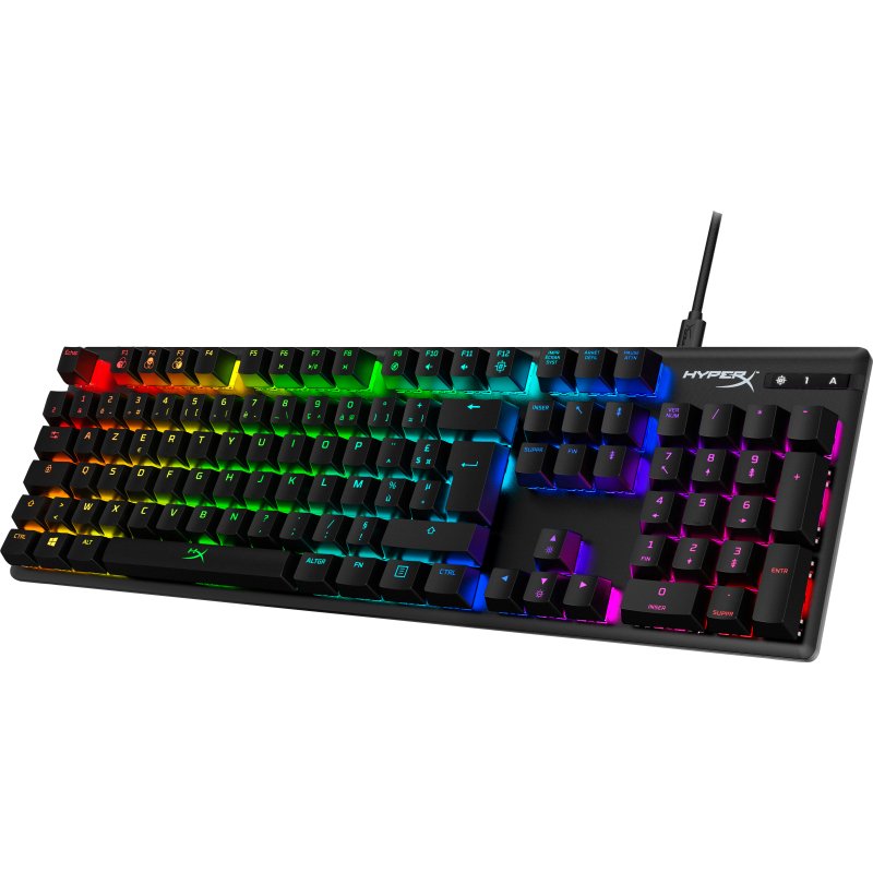 Origine en alliage HyperX - Clavier mécanique de jeu - Rouge HX (disposition FR)