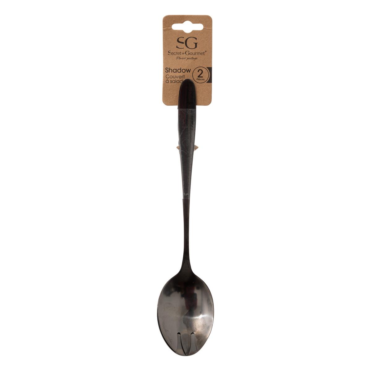 LOT 2 COUVERTS A SALADE SHADOW NOIR